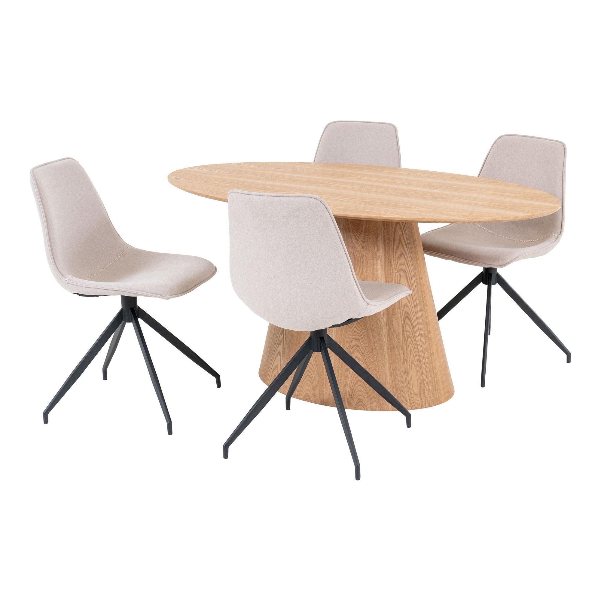 Eksklusivt spisebordssæt med 6 stole til dit hjem!