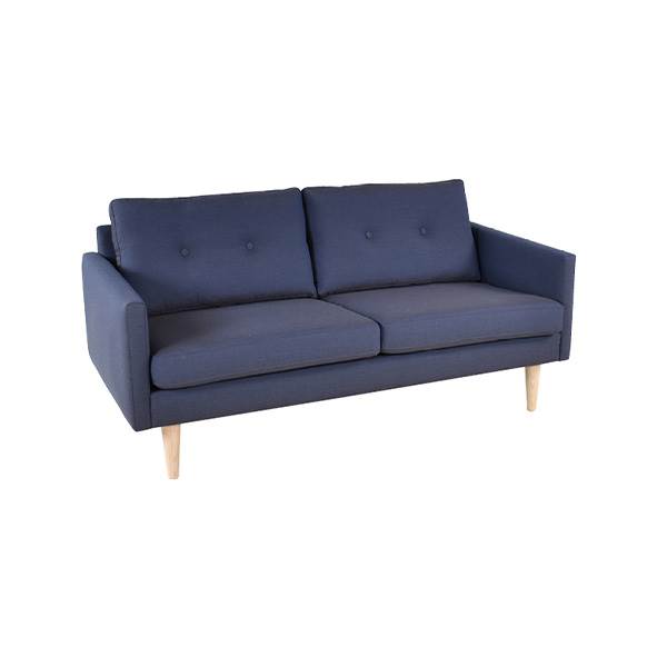 Stouby Jive 3-personers Sofa - Blå - Elegant Design Tilbud