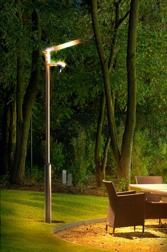 Volare Pullertlampe – Elegant udendørs belysning i stål
