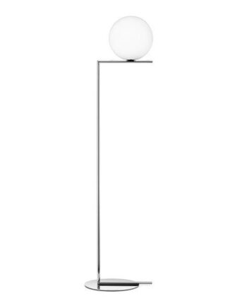 Krom Flos IC F2 Gulvlampe – Elegant belysning til hjemmet
