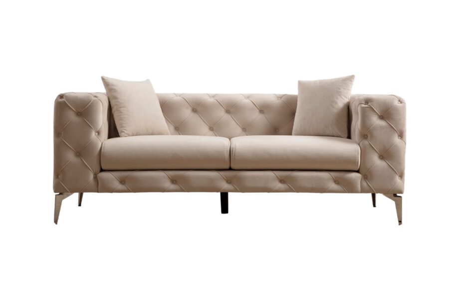 Nordvrk Como 2-sæders Sofa i Ecru – Elegance til Dit Hjem