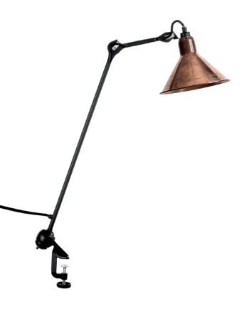 Lampe Gras 201 Arkitektlampe Sort Kobber - Lampe Gras Luxliving