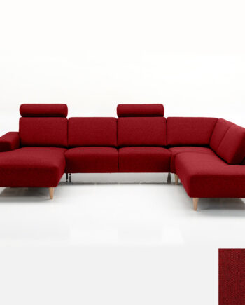 Hjort Knudsen Napoli Sofa New Ocean New Ocean 2659 Red - Hjort Knudsen Luxliving