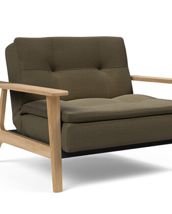 Innovation Dublexo Stol Med Frej Armlæn Valg Mellem Egetræ Eller Røget Egetræ 575 Egetræ - Innovation Luxliving