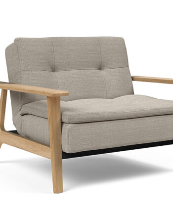 Innovation Dublexo Stol Med Frej Armlæn Valg Mellem Egetræ Eller Røget Egetræ 579 Egetræ - Innovation Luxliving