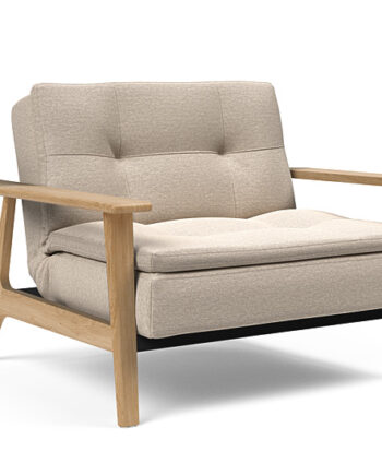 Innovation Dublexo Stol Med Frej Armlæn Valg Mellem Egetræ Eller Røget Egetræ 584 Egetræ - Innovation Luxliving