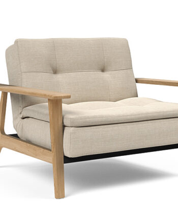 Innovation Dublexo Stol Med Frej Armlæn Valg Mellem Egetræ Eller Røget Egetræ 586 Røget Egetræ - Innovation Luxliving