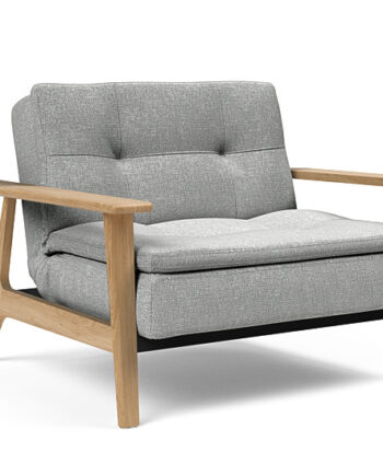 Innovation Dublexo Stol Med Frej Armlæn Valg Mellem Egetræ Eller Røget Egetræ 590 Røget Egetræ - Innovation Luxliving