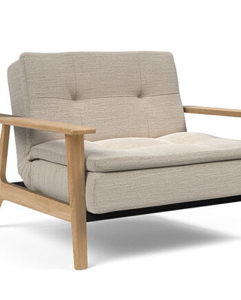 Innovation Dublexo Stol Med Frej Armlæn Valg Mellem Egetræ Eller Røget Egetræ 612 Røget Egetræ - Innovation Luxliving