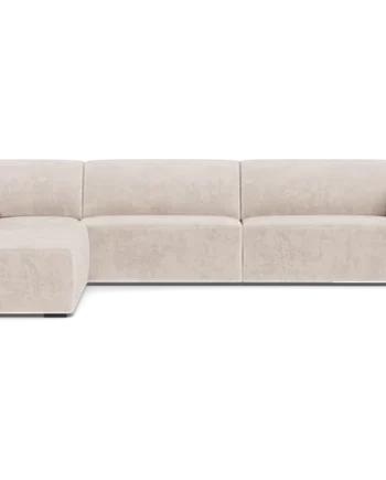 Beige Gardenia Sofa Med Open End - Gardenia Luxliving
