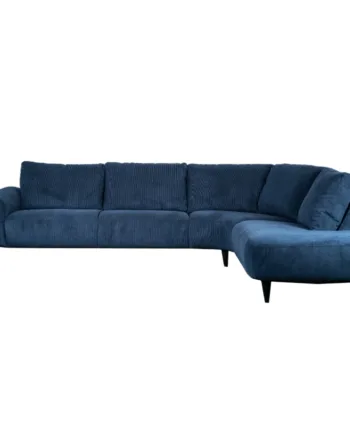 Venstrevendt Open End Sofa Hals Sofa Indigo Stof - Nordic Design Luxliving
