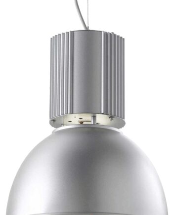 Aluminium Pendel Lampe Ideal Lux Hangar Ø32 Justerbar Højde E27 Anodiseret - Ideal Lux Luxliving  - 8021696100326