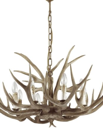 Beige Pendel Lampe Ideal Lux Chalet Ø91 Justerbar Højde 140 Metal Rustik Dekorlampe - Ideal Lux Luxliving  - 8021696115504