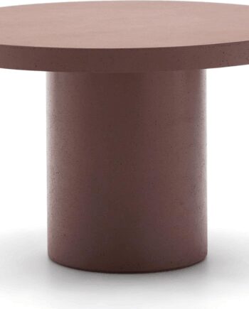 Bordeaux Udendørs Spisebord Kave Home Aiguablava Ø120 Cementfiber - Kave Home Luxliving  - 8433840976020