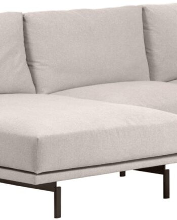 Beige Chaiselong Sofa Kave Home Galene Venstrevendt Personers Bæredygtig Genanvendt Pet - Kave Home Luxliving  - 8433840753454