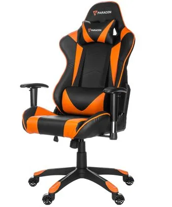 Paracon Knight Gamer Stol Orange - Paracon Luxliving  - 5713546050334