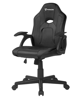 Sort Paracon Junior Børne Gamerstol - Paracon Luxliving  - 5713546051232