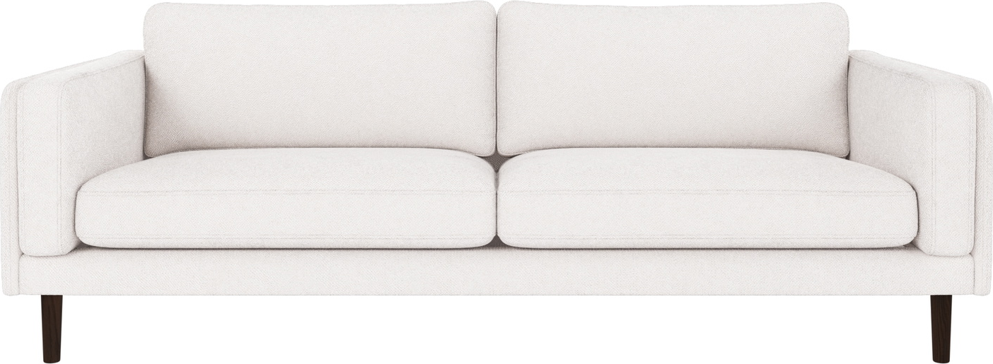 Hvid Personers Sofa Rowico Braden T Bobby Stof Med Lakerede Egetræsben Fsc Certificeret Stel Skandinavisk Design Slidstærk Polstring - Rowico Luxliving - 7340126573419