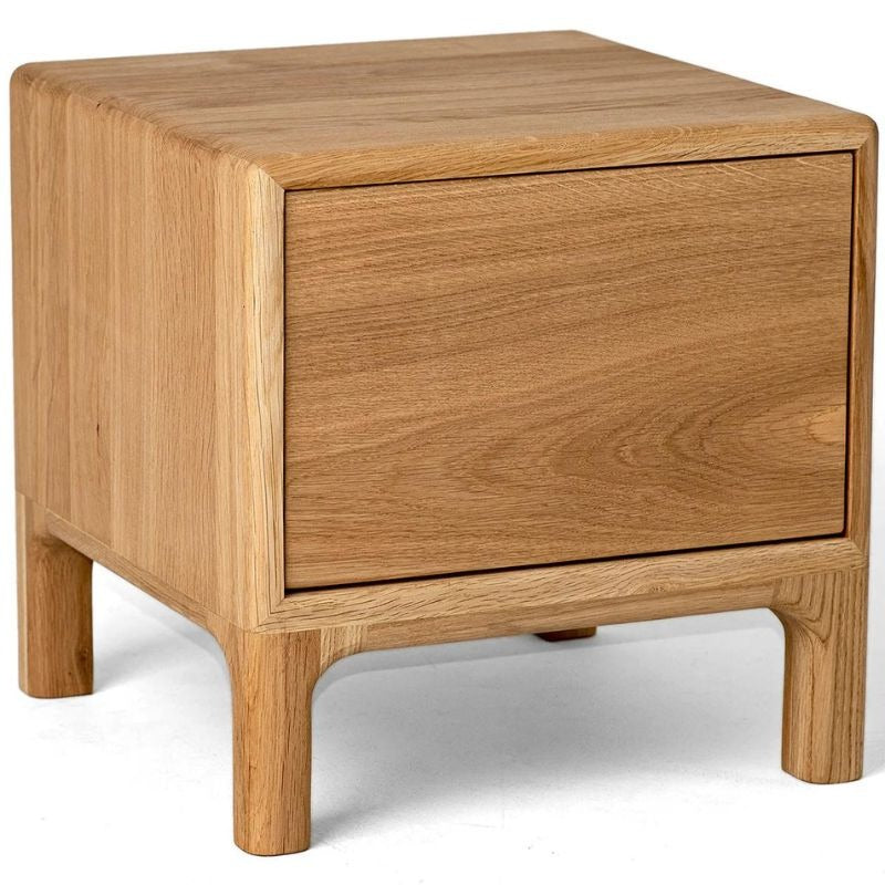 Flux Sengebord Massiv Egetræ 40x40x40 - Andre Mærker Luxliving