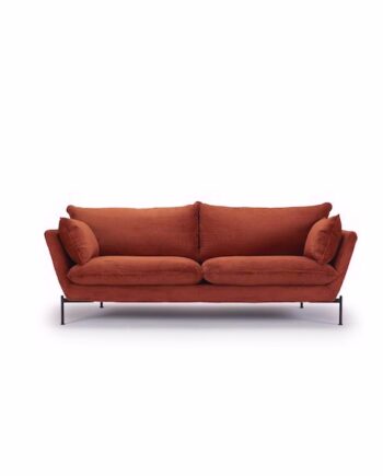 Eneba Sofa Personers Orange Sofa - Nordly Luxliving