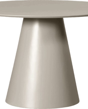 Antik Beige Rundt Spisebord Woood Jorre Mdf Ø120 - Woood Luxliving  - 8714713177288