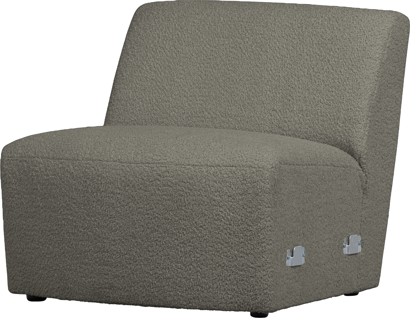 Grøn Modulær Sofa Woood Coco Ekstra Modul Varm Boucl H70b72l73 - Woood Luxliving - 8714713184682