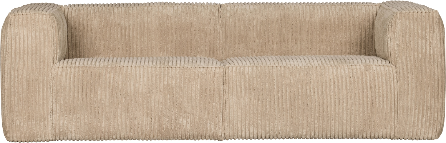 Lysebrun Personers Sofa Woood Exclusive Bean Fløjl 73246 - Woood Luxliving - 8714713139392