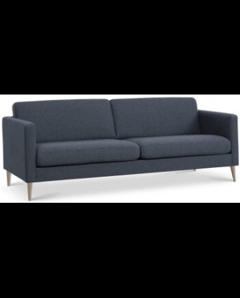 Askset Personers Sofa Polyester B214 D86 Natur Navy - Luxliving