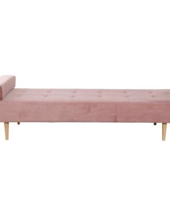 Pink Homeville Aurora Velour 200x80x56cm - Luxliving