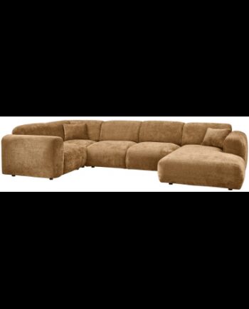Cloud Venstrevendt Sofa Chenille 345 198 Honninggul - Bepurehome Luxliving