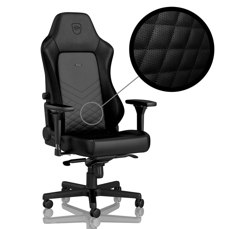 Sort Noblechairs Hero Black Black - Noblechairs Luxliving - 4251442501907