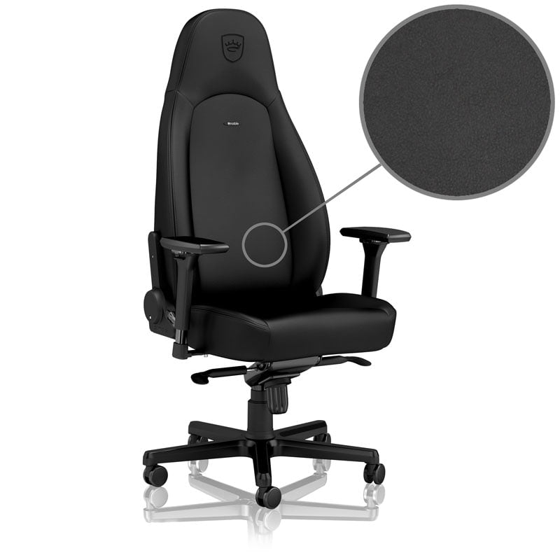 Sort Noblechairs Icon Black Edition - Noblechairs Luxliving - 4251442503239