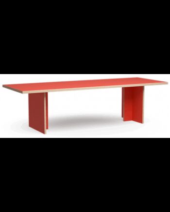 Spisebord Eurolight Træ Mdf 280 100 Orange - Hk Living Luxliving