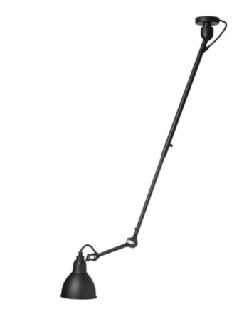 Sort Lampe Gras 302 Loftlampe - Lampe Gras Luxliving  - 3700677602787